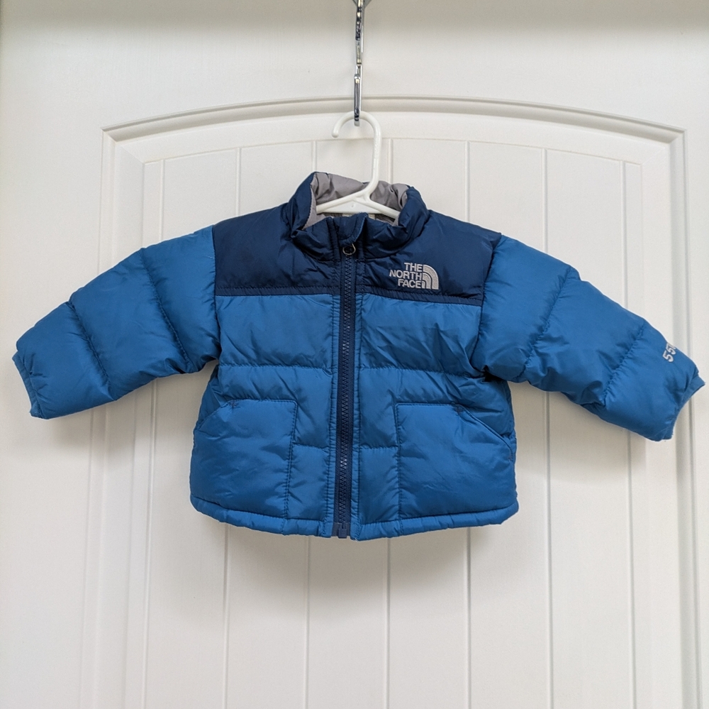 The North Face Blue Puffer Jacket